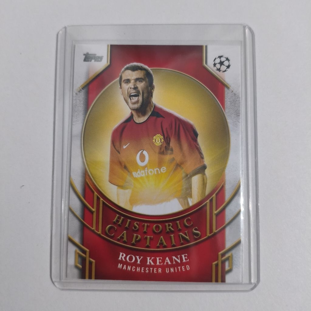 การ์ดฟุตบอลแมนเชสเตอร์ยูไนเต็ด Topps Roy Keane