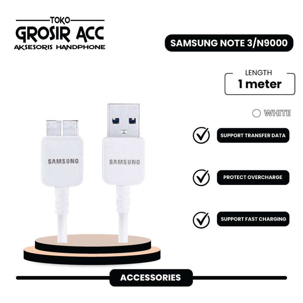 สายเคเบิลข้อมูล Samsung Galaxy Note 3 N9000 / S5 เข้ากันได้กับ Samsung S5 Samsung Note 3