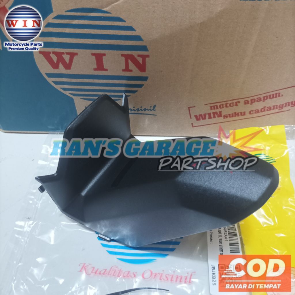 WIN HOUSE REAR NUMBER PLATE COVER HONDA BEAT NEW LED DELUXE K1A BEAT STREET NEW GEN 1 COVER REAR NUM