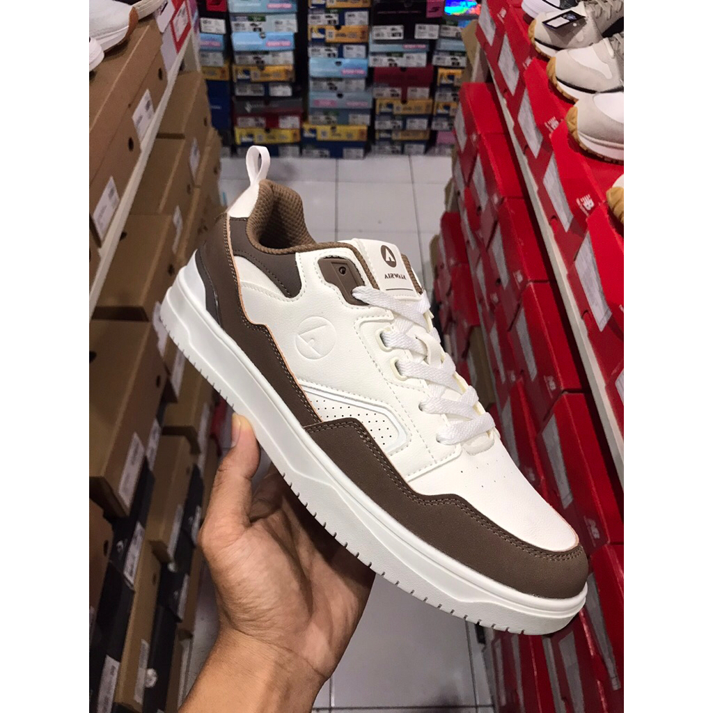 !! AIRWALK EVEN CHOCOLATE [AIWX15320403] ORIGINAL MENS/SCHOOL SHOES/SNEAKERS