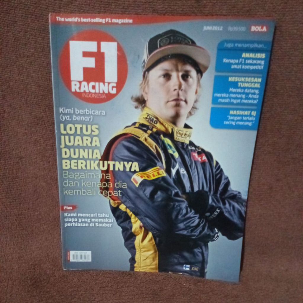 MAJALLAH F1 RACING INDONESIA 142 JUNE 2012