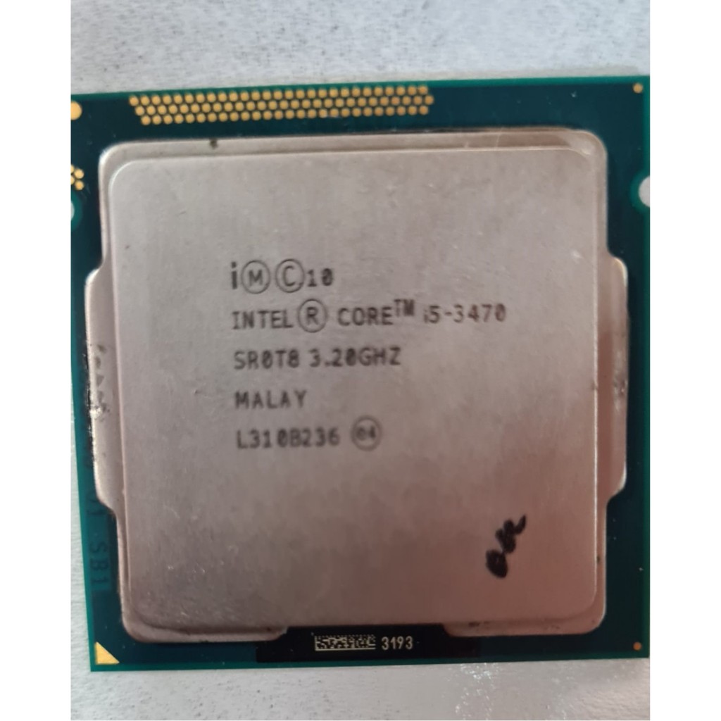 I5 3470 / i5 gen 3 เต้ารับโปรเซสเซอร์ 1155