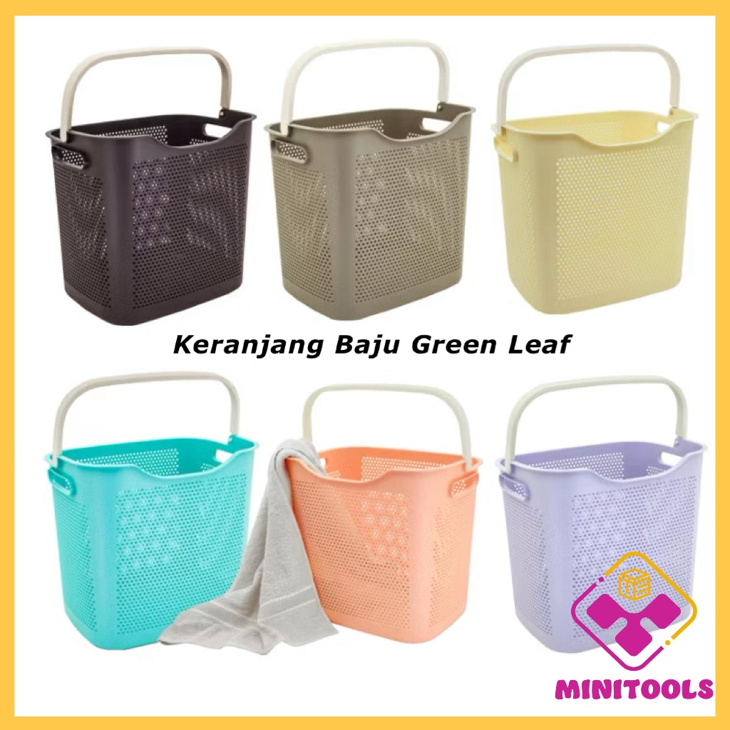 ตะกร้าผ้าหูหิ้ว Greenleaf Cleanline GL 1536
