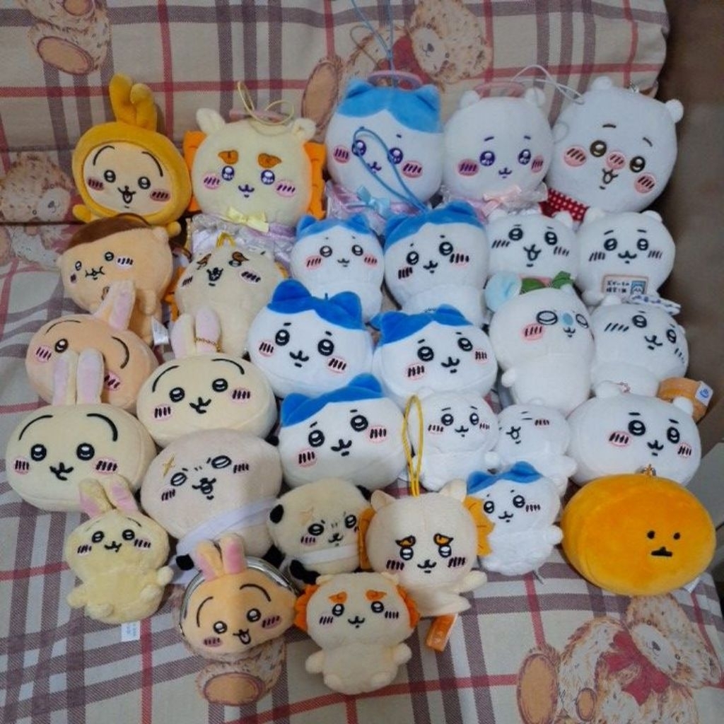 [ORIGINAL] พวงกุญแจตุ๊กตา Chikawa | ตุ๊กตาของเล่นตุ๊กตา Momonga Usagi Chikawa Shisa Furuhonya