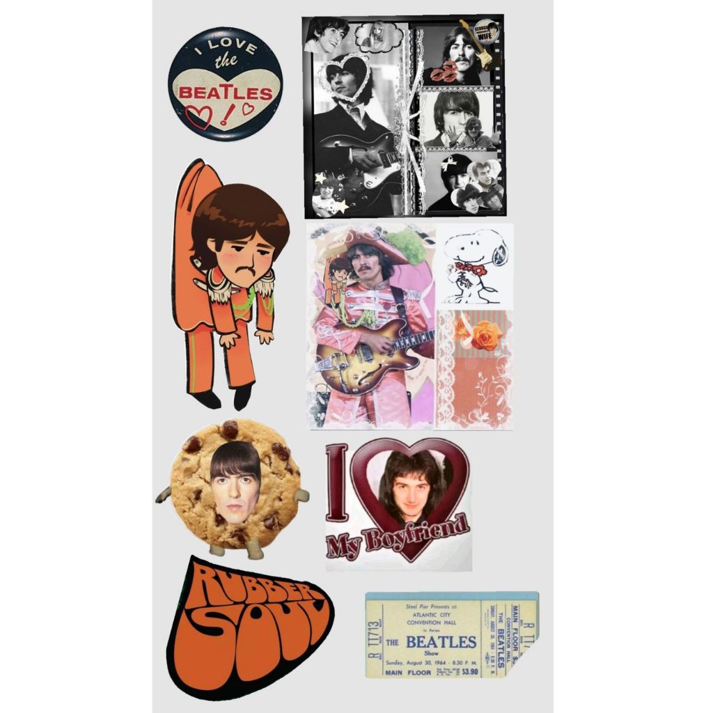 สติ๊กเกอร์ ความงาม ขั้นต่ําซื้อ 4สามารถ Mix-Non Cutting Stickers - Cool Aesthetic HP & Laptop - ArutalaArt