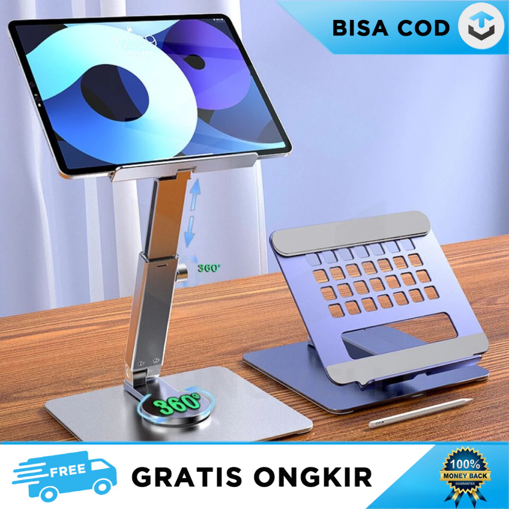 LAYER TABLET HOLDER ขาตั้งแท็บเล็ตแบบพกพา ปรับหมุนได้ thumbnail 5