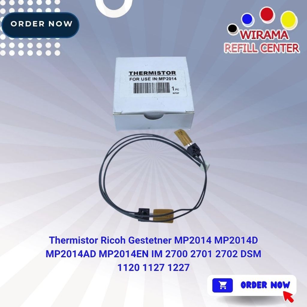 Thermistor Ricoh Gestetner MP2014 MP2014D MP2014AD MP2014EN IM 2700 2701 2702 DSM 1120 1127 1227