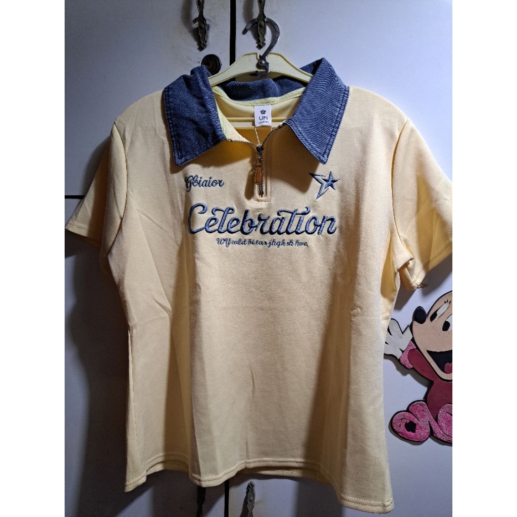 เสื้อยืดคอปก Bangkok Umi Shop