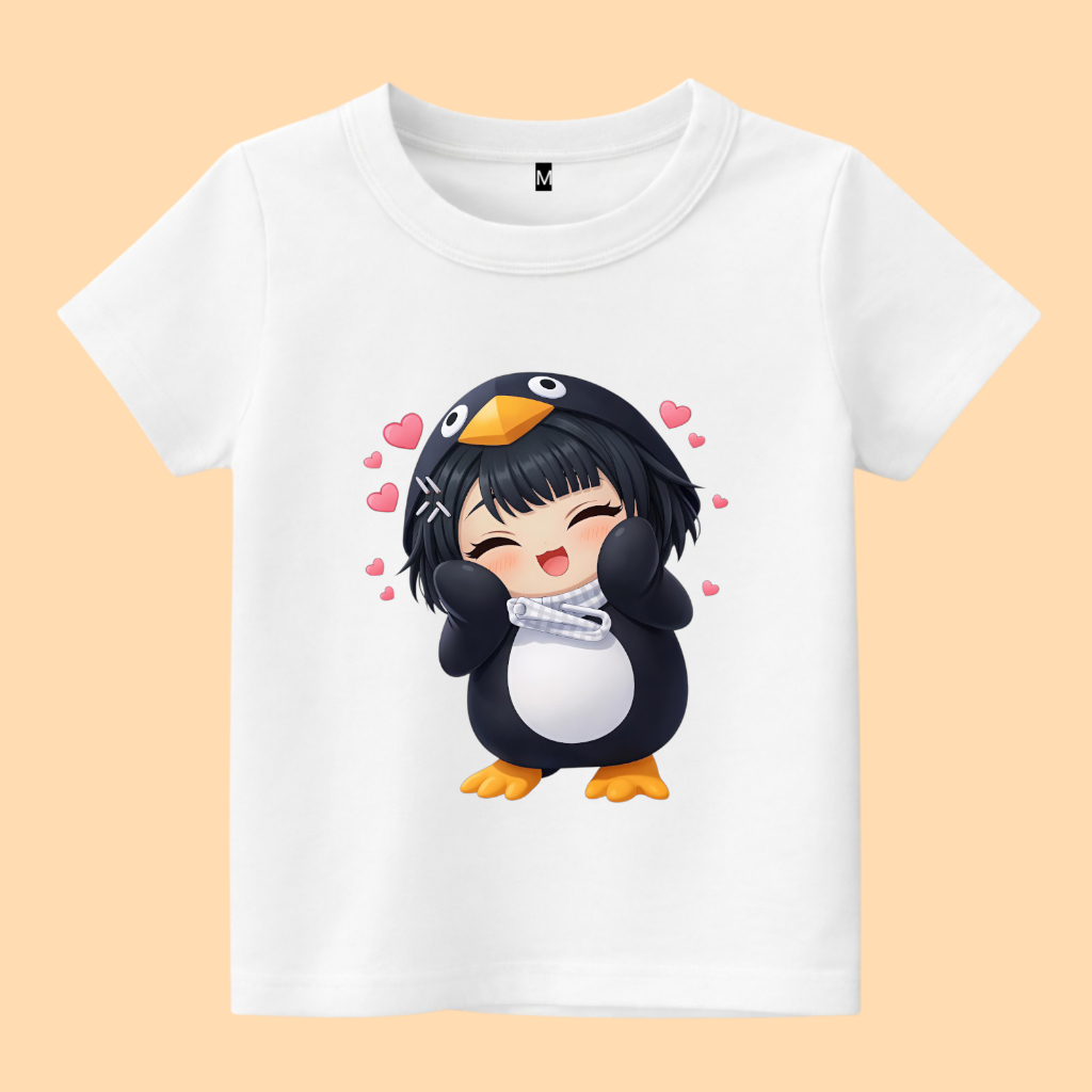 Gugu Gaga Penguin Goo Goo Gaga Penguin Animation เสื้อยืดเด็ก