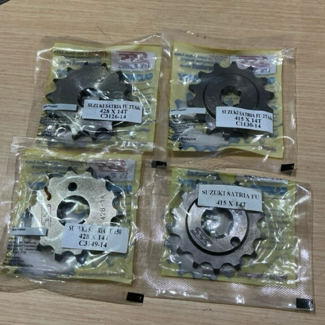 เกียร์หน้า SSS SATRIA FU SATRIA 2-STROK HIU 428 415 ORIGINAL SSS MALAYSIA
