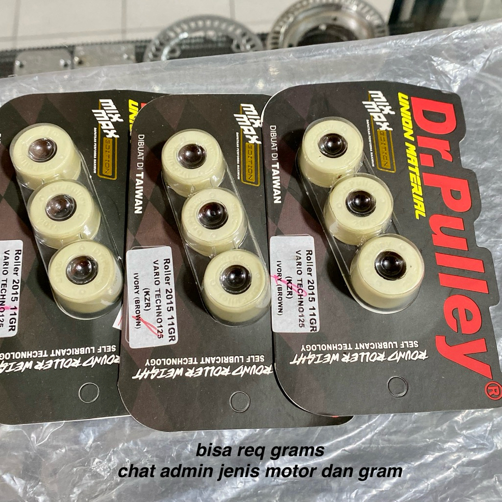 Roller Dr Pulley Racing รถจักรยานยนต์อัตโนมัติ - แรงเสียดทานและทนความร้อน, เข้ากันได้กับ Variator