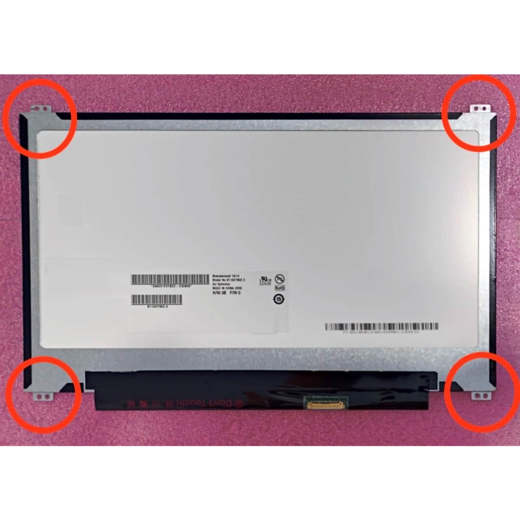 ขายึดขอบ LED 11.6 SLIM 30 PIN UD สําหรับ ASUS E202 E203 E210M BR1100