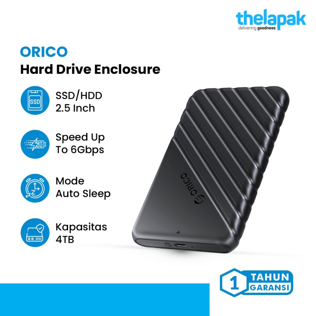 Orico Enclosure 2.5 นิ้ว USB3.0 Micro B 25PW1 HDD Casing Original Official Warranty