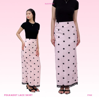 HL Polkadot Skirt- Rok Span Polkadot (L Series)