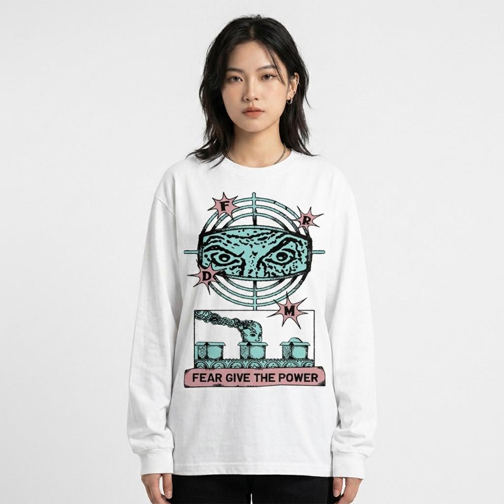 FRDM Streetwear Longsleeves Fear Give Power Freedom