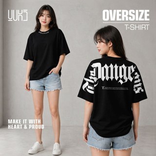 KAOS OVERSIZE PREMIUM TEBAL ADEM PRIA WANITA COTTON COMBED 24s TSHIRT BIG SIZE BAJU DISTRO ORIGINAL OVERSIZED TANGAN PENDEK DNGR