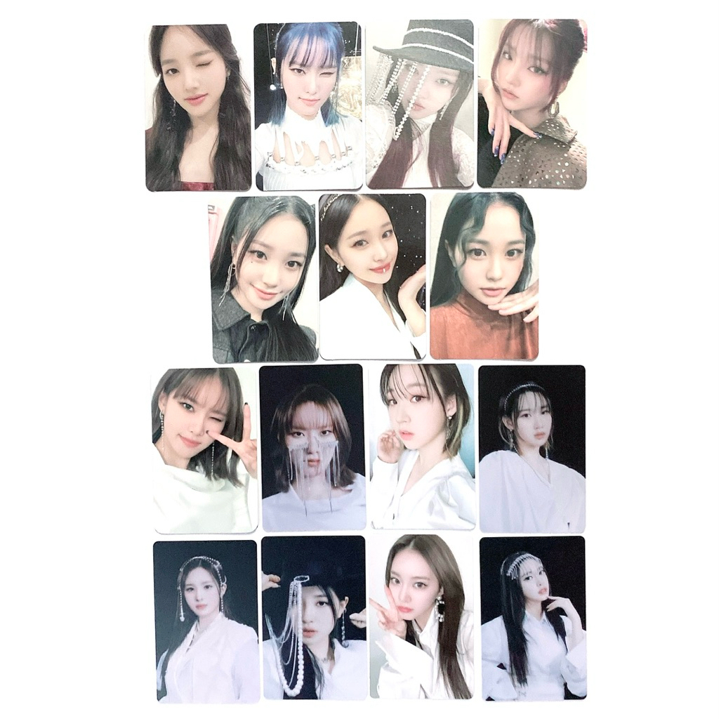 WEEEKLY Official Photocard - อัลบั้มเดี่ยว 1 PLAY GAME : AWAKE Soojin Monday Jiyoon Soeun Jaee Jihan