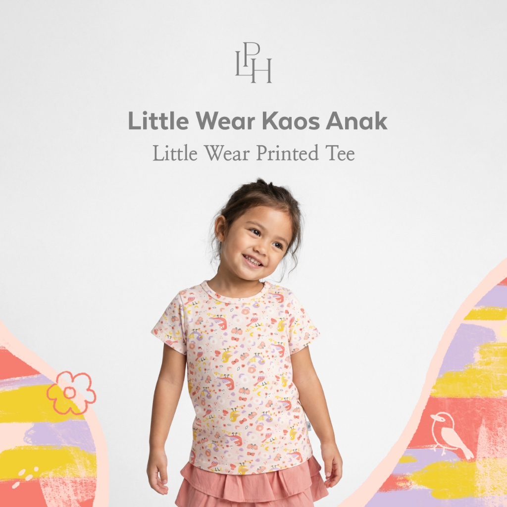 Little Palmerhaus - เสื้อยืดพิมพ์ลาย Little Wear สําหรับเด็ก 1-5 ปี