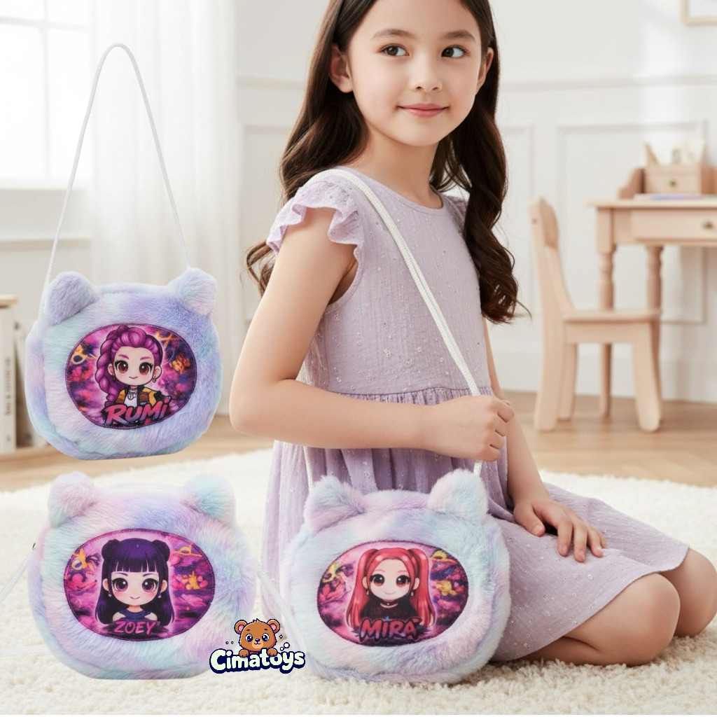Demon Hunter Kpop Bag Rumi Mira และ Zoey ตัวละครสําหรับของขวัญเด็ก