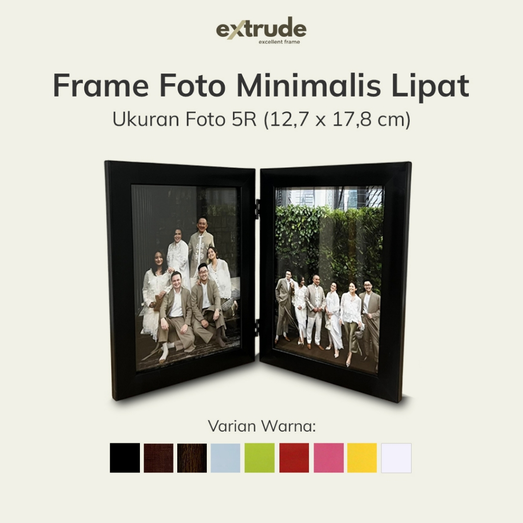 EXTREME Minimalist Folding Frame 12.7x17.8cm (5R) กรอบรูป