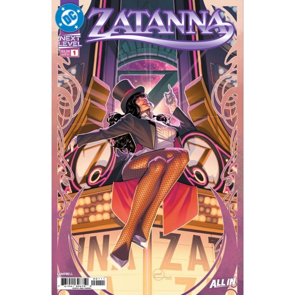 ฝาครอบหลัก Zatanna 1
