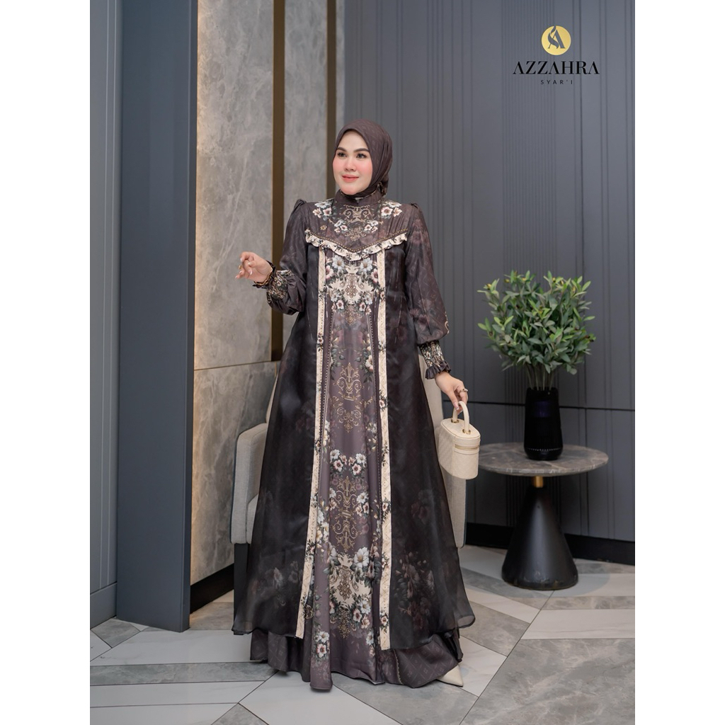 ซีรีส์ Syari Gamis Dinda ล่าสุด By Azzahra Syari / Contemporary Syari Gamis / Syari Gamis หรูหรา