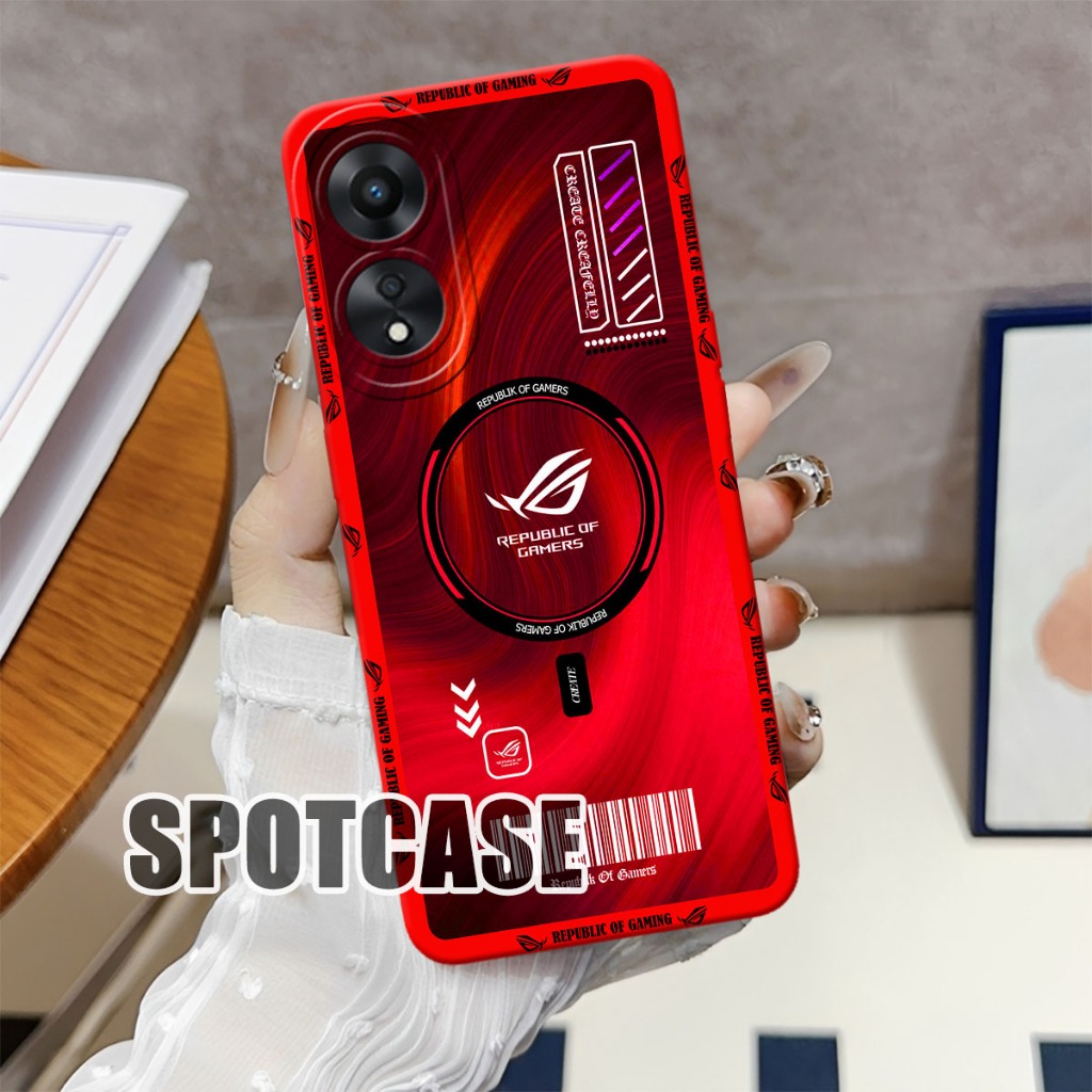 Oppo A78 4G A78 5G A98 5Gแฟชั่นกรณีSoftcase Macaronป้องกันกล้องKesing HpปลอกHp Protector Hp