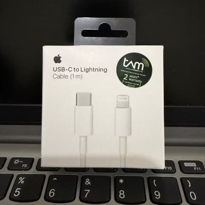 Cable Cable Cable Charger USB-C To Lightning iphone 1m ของแท้ 100%