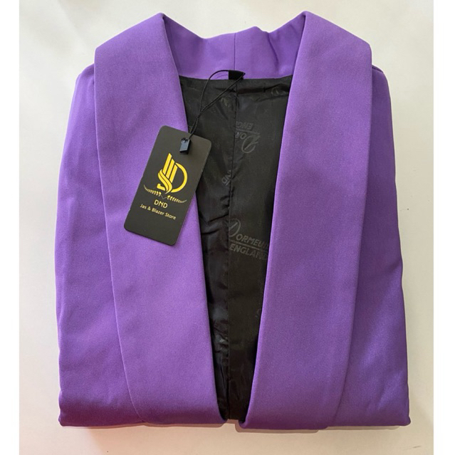 DND - เบลเซอร์ผู้หญิงคอปกตรงและซับเต็ม / เสื้อท่อนบนสตรีลําลองอย่างเป็นทางการที่หรูหรา