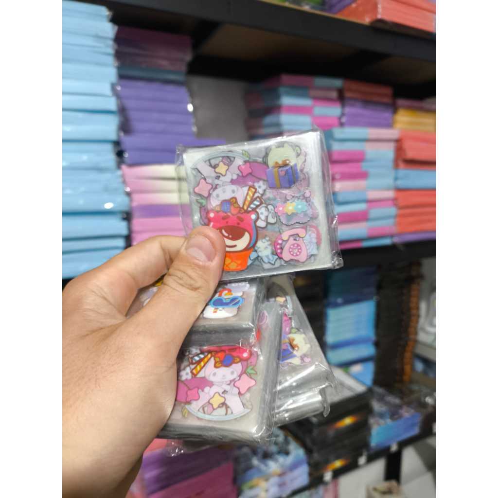 [PIKA] WAREHOUSE CLEARANCE OF 100 แผ่นของสติกเกอร์ SANRIO LOTSO | สติ๊กเกอร์ VIRAL | สติ๊กเกอร์กันน้