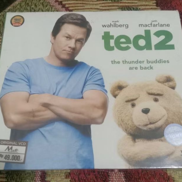 VCD ORIGINAL TED 2 Feat MARK WAHLBERG TEXT อินโดนีเซีย SEAL