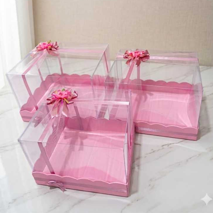 ECONOMIC SINGLE FLOWER MICA Delivery BOX // MICA HARDBOX // PROPOSAL BOX // จัดส่งกล่อง (BHE_B)