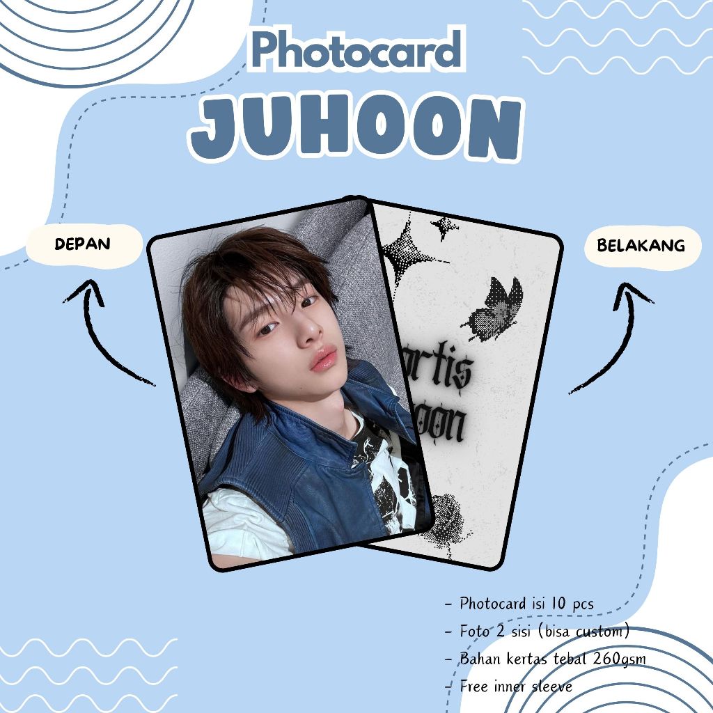 (10ชิ้น) JUHOON CORTIS PHOTOCARD