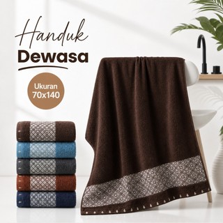 Handuk Mandi Ohanna Ukuran 70 x 140cm Daya Serap Lebih Cepat