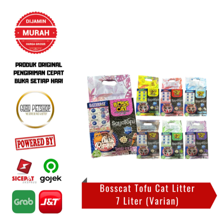 Bosscat Tofu Cat 7 Litter - ทรายแมว Boss Cat Tofu