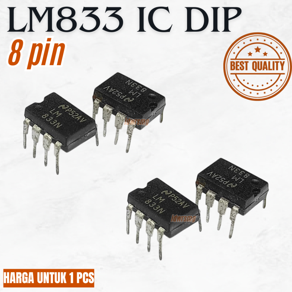 IC LM833N LM 833N LM833 LM 833 ORIGINAL LM833N/LM833