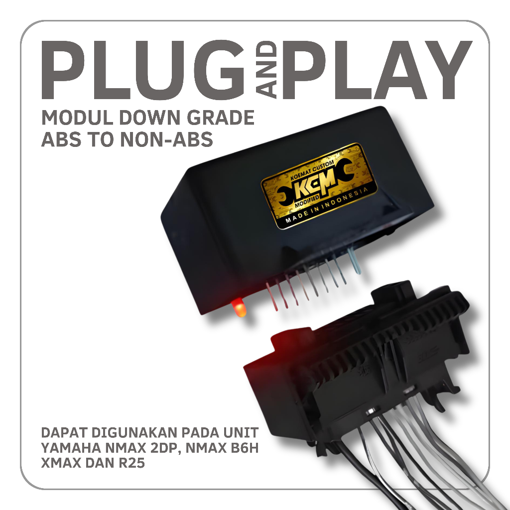 Yamaha ADC PNP Plug and Play ABS Downgrade Module NMAX XMAX R25 KIT-019