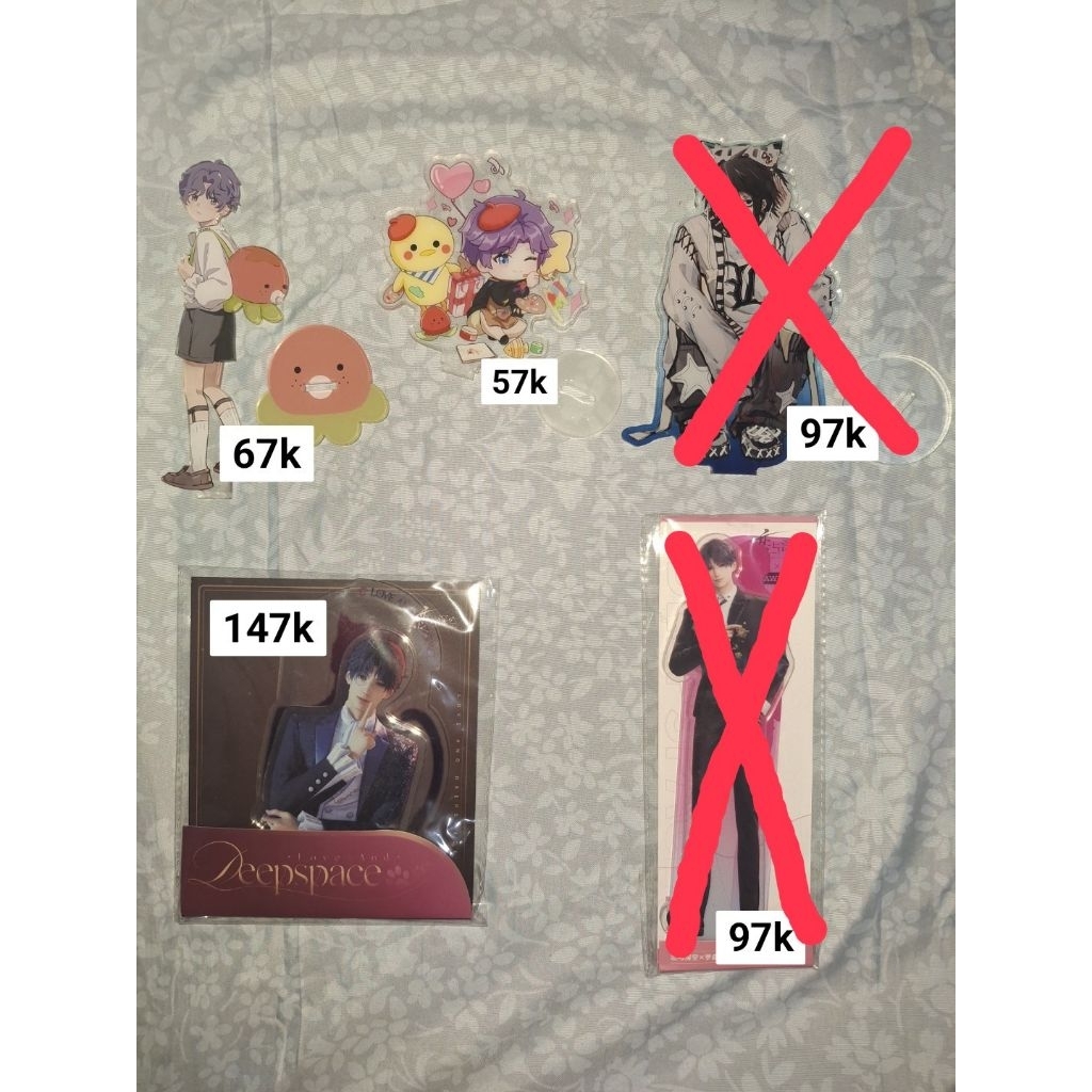 OFFICIAL & FANMADE ACRYLIC STANDEE RAFAYEL LOVE และ DEEPSPACE