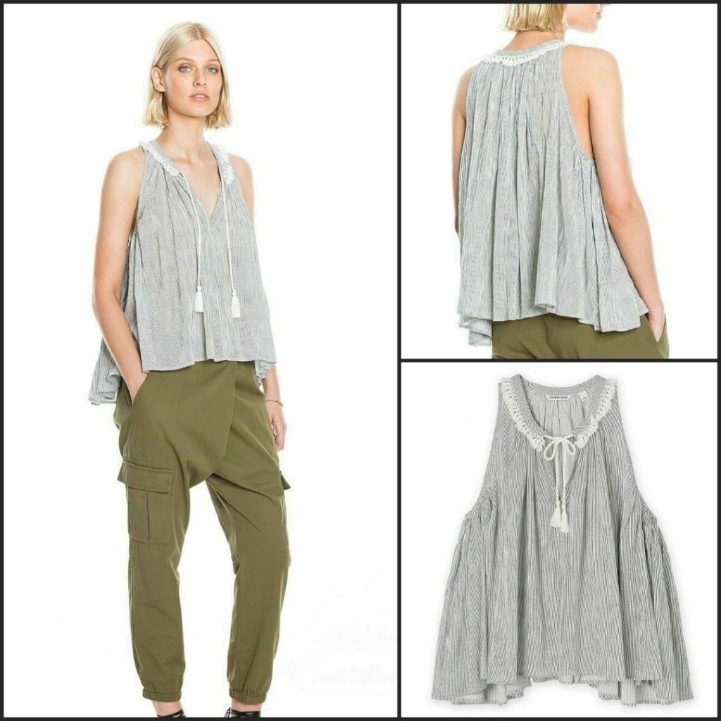 COUNTRY ROAD เสื้อแขนกุดโบฮีเมียน