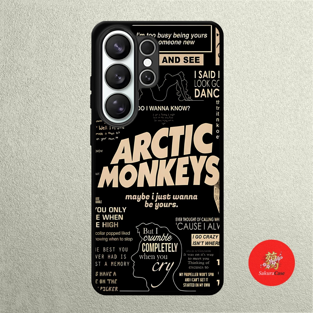เคส IPhone 17 16 15 14 13 12 11 X XR Xs 8 7 6 5 Plus Pro Max Air Softcase Arctic Monkeys Billboard