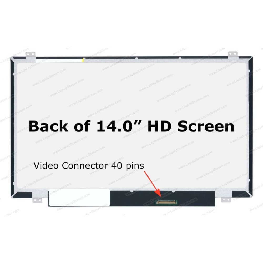 LCD LED Toshiba Satellite M840 M840-A759 M840-B510 L40-A L40A 40pin บาง