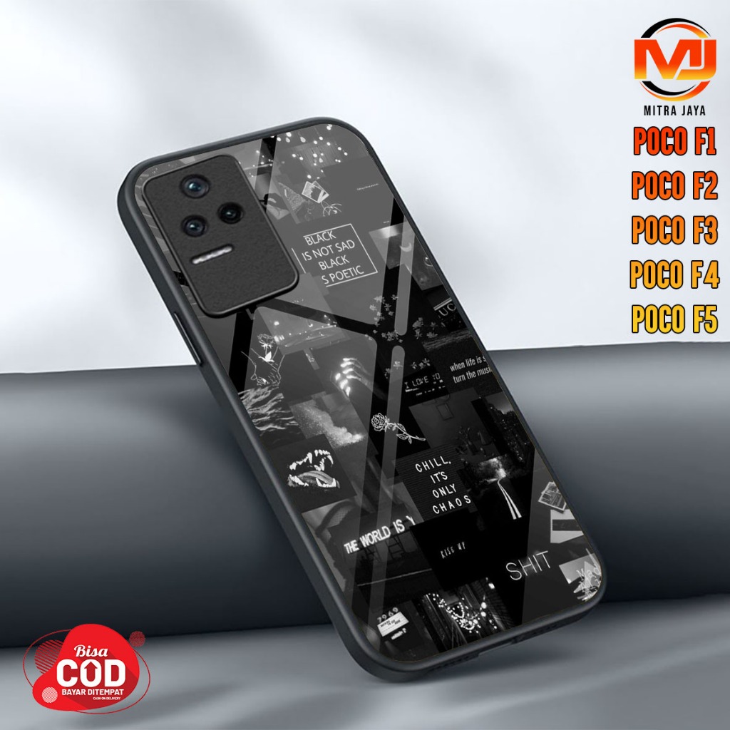 ล่าสุด POCO F1 / F2 Pro / F3 / F4 / F5 / F6 / F7 Case - Fashion Case Aesthetic Casing Hp Case Softca