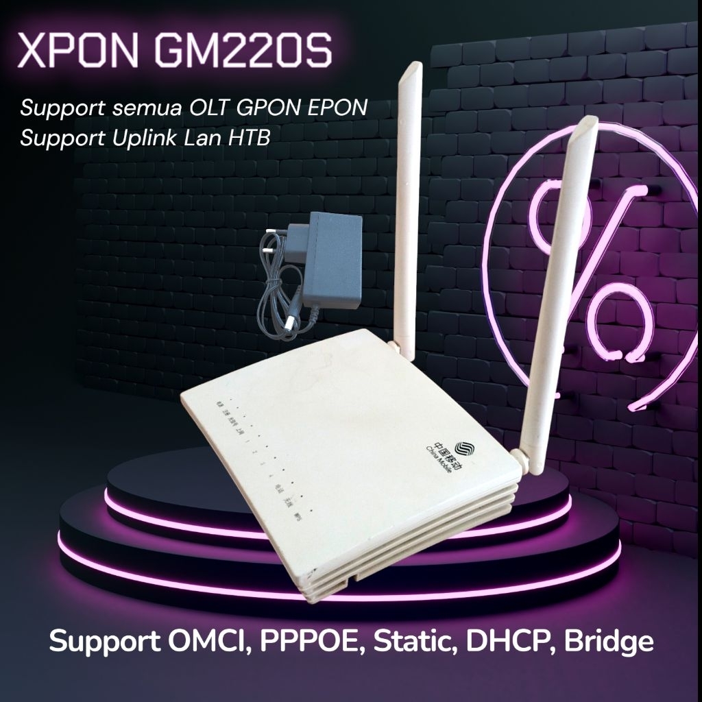 XPON GM-220s รองรับ olt gpon และ epons
