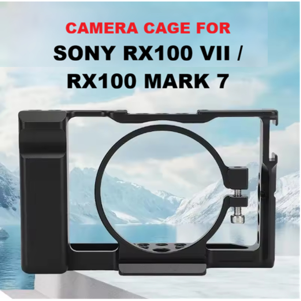 กรงกล้อง Rig สําหรับ Sony RX100 VII RX100 Mark 7 RX100VII RX100M7