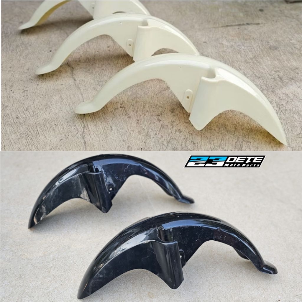 Kawasaki leo gading รุ่นใหม่ Front Mudguard / anti-Splash kepetan