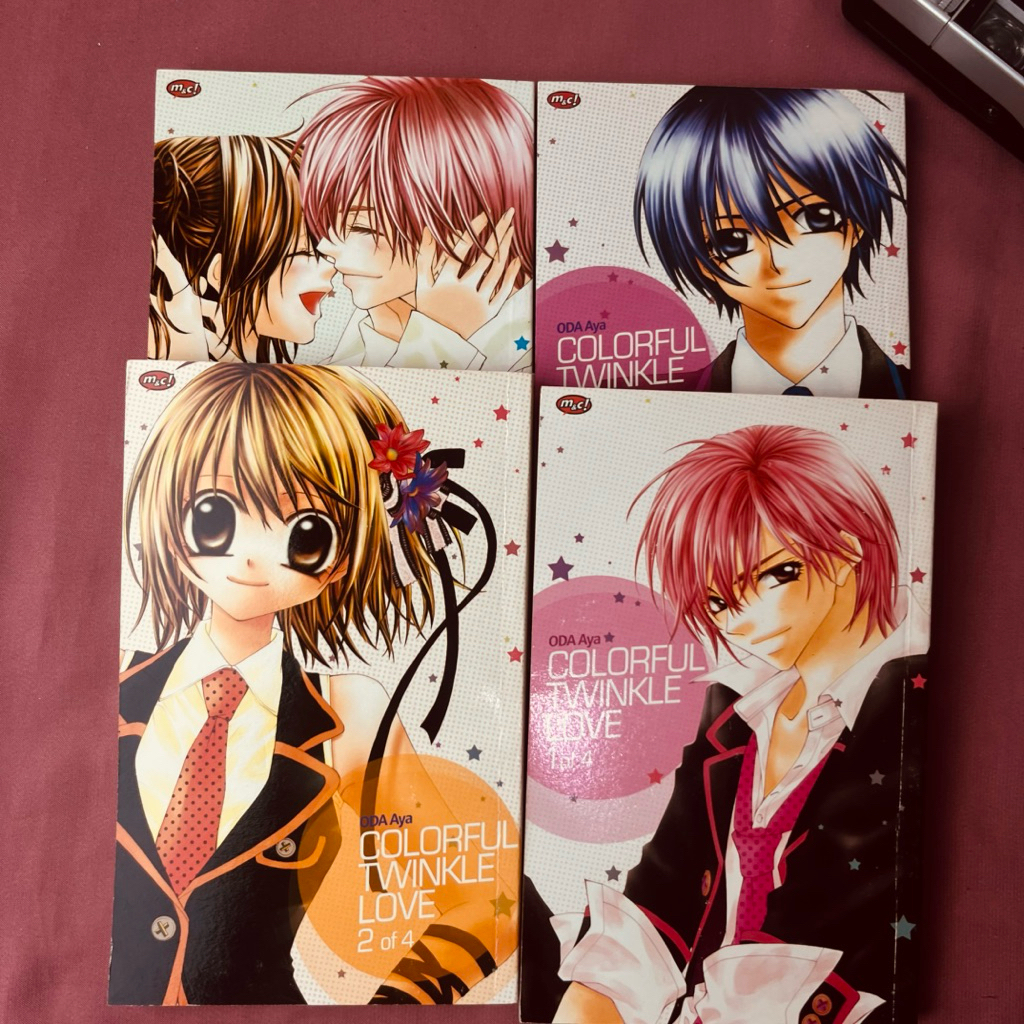 Twinkle Love Oda Aya Comic Vol 1 - 4 Complete / Oda Aya Comic Set