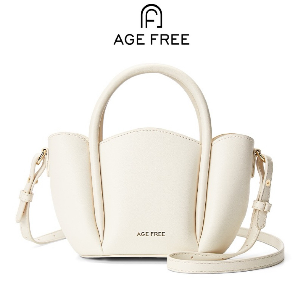 AGE FREE กระเป๋าสะพายข้างผู้หญิง Tya Bag สีขาว