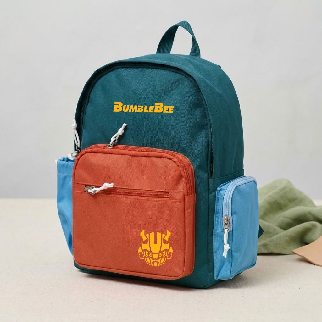 WEGO - CAN 003 D229 Bumble Bee Premium Childrens School Backpack โรงเรียนอนุบาล PAUD Childrens Backp