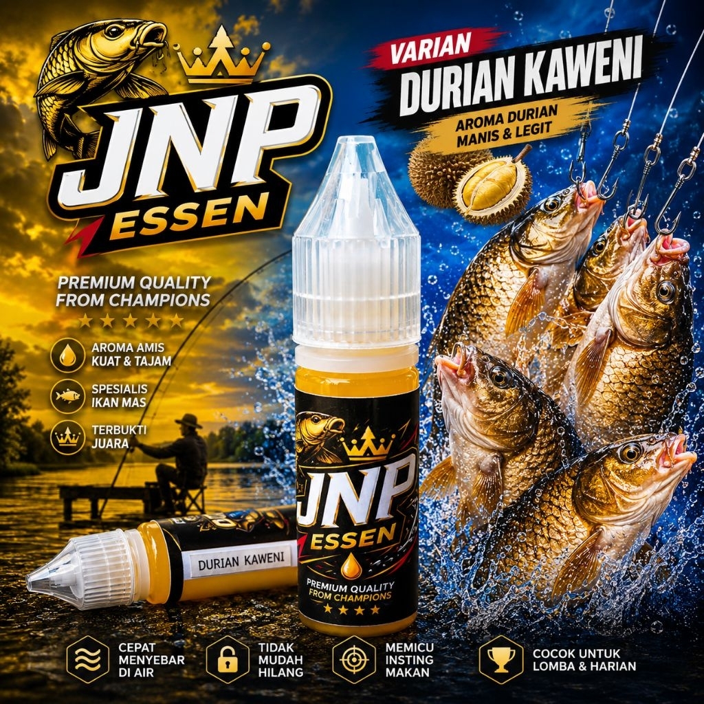 JNP Essence ปลาทองทุเรียน Kuweni Broodstock Rame Daily Galamama ปลาทุกชนิด มีประสิทธิภาพและฟักข้าว