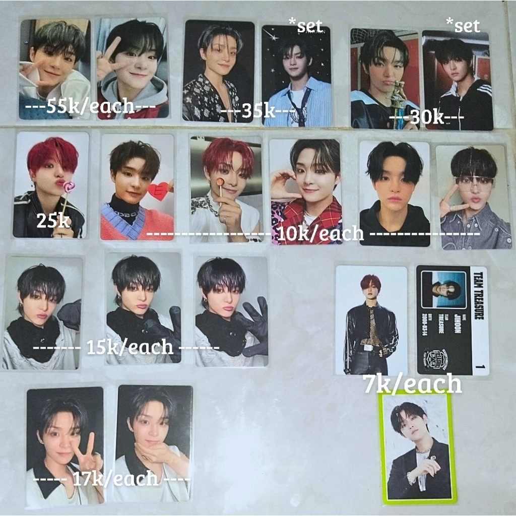 Photocard สมบัติอย่างเป็นทางการ Jihoon